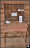 Old Mail Desk. Photo by Terry Allen.