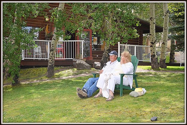 Spectators. Photo by Terry Allen.