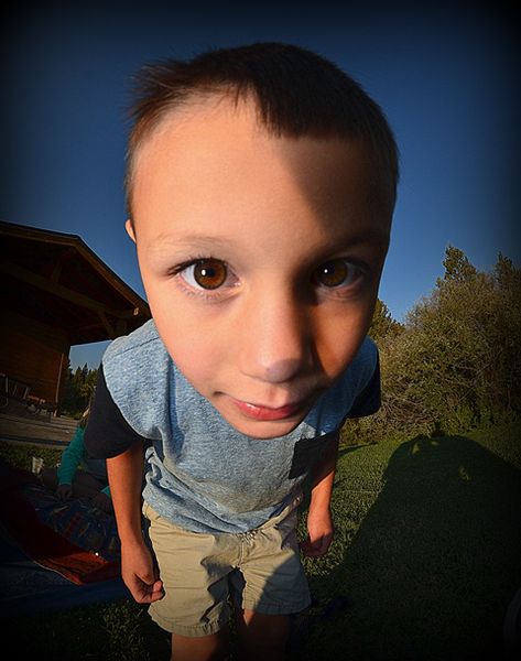 Austin the Eclipse Scientist. Photo by Terry Allen.