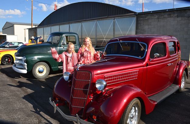 Tatum and Sarah. Photo by Terry Allen.