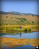 Jesse James the Fisherman. Photo by Terry Allen.