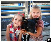 Sadie, Ashlynn and Arlo. Photo by Terry Allen.