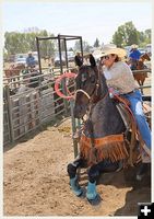 Landa and Rooster. Photo by Terry Allen.