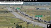 Cheyenne I25 I80 Interchange. Photo by WYDOT.