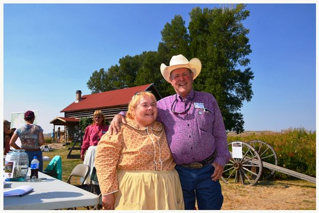 Jonita and Ed Kitchen. Photo by Terry Allen.