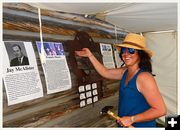 Windy Hangs Hall of Fame Plaque. Photo by Terry Allen.