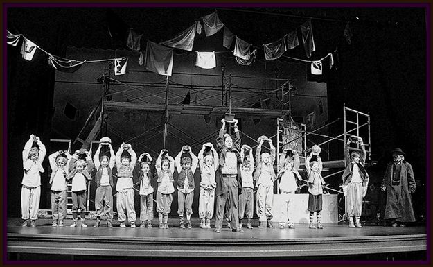 Artful Dodger Leads Kids in Song and Dance. Photo by Terry Allen.