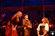 Oliver meets the Girls. Photo by Arnold Brokling.