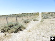 Entry path. Photo by Dawn Ballou, Pinedale Online.