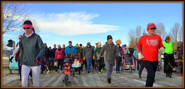 The Start. Photo by Terry Allen.