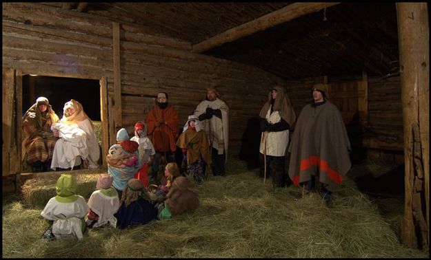 Shepherds and their Children. Photo by Terry Allen.