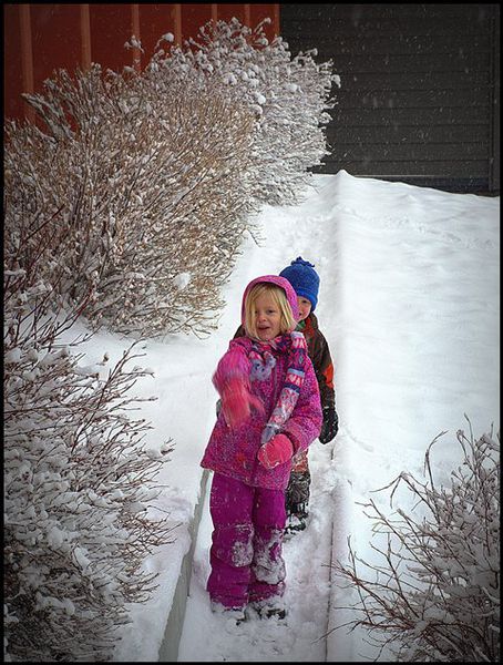 James and Emma. Photo by Terry Allen.