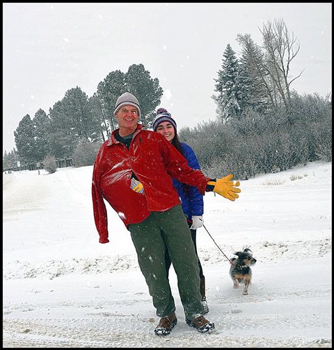 Martin and Abby. Photo by Terry Allen.