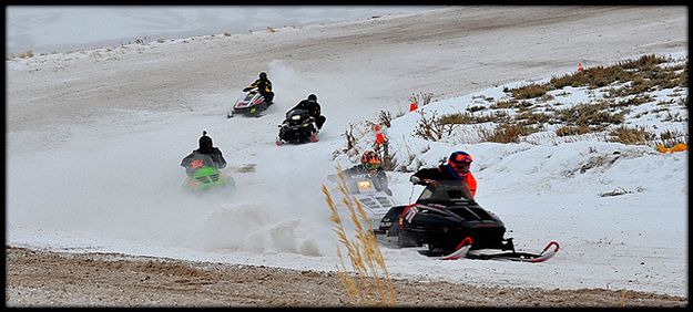 5 in a Turn. Photo by Terry Allen.