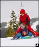 Triple-Decker Sliding. Photo by Terry Allen.