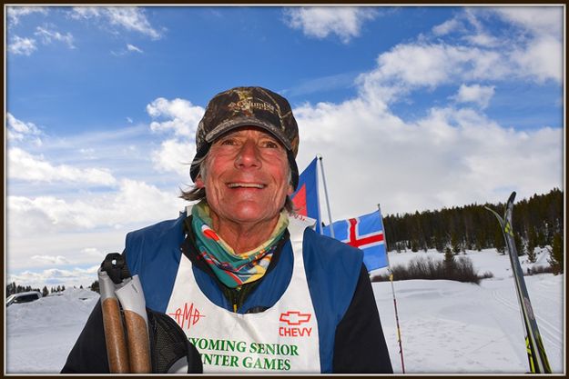 John's Finish Face. Photo by Terry Allen.