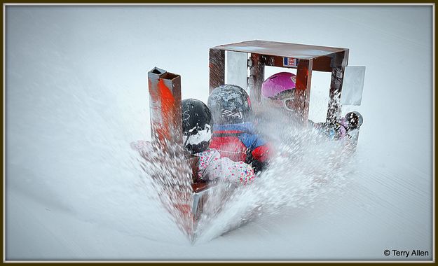 Spun Around. Photo by Terry Allen.