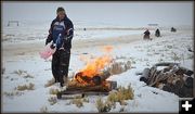 Racing Fuel Bonfire. Photo by Terry Allen.