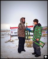 Young Sportsmanship. Photo by Terry Allen.