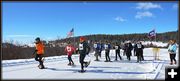 2.5K Snowshoe Race. Photo by Terry Allen.