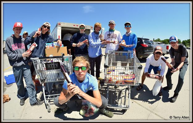 The Meat Sticks. Photo by Terry Allen.