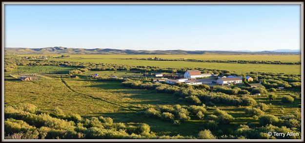 Ranch Headquarters. Photo by Terry Allen.