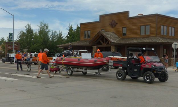 Search & Rescue. Photo by Dawn Ballou, Pinedale Online.