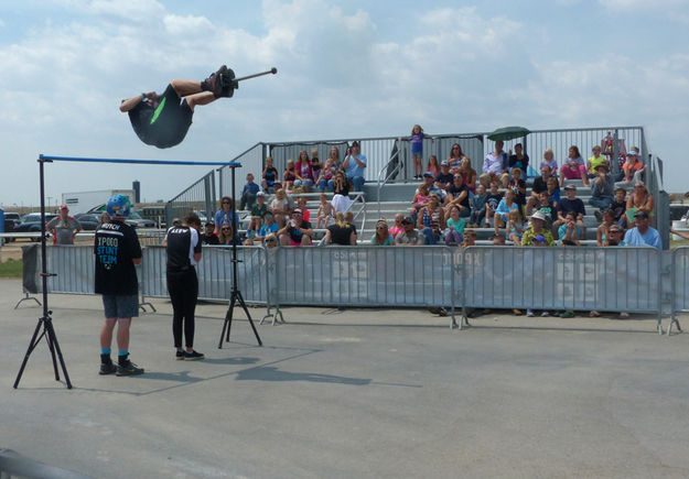 X-POGO Stunt Team. Photo by Pinedale Online.