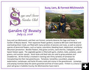 Suzy, Lars & Forest Michnevich. Photo by Sage & Snow Garden Club.