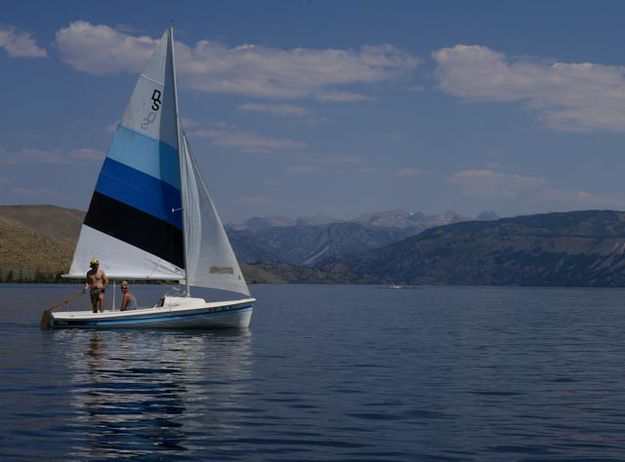 Regatta. Photo by Rita Donham, Wyoming Aerophoto.