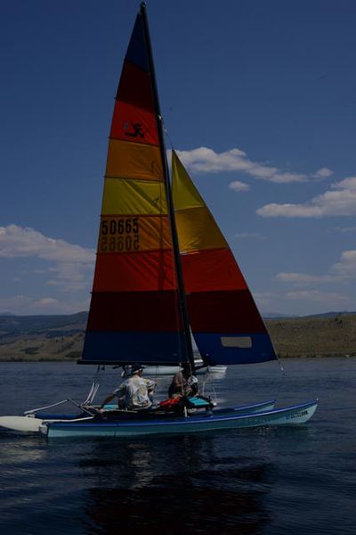 Regatta. Photo by Rita Donham, Wyoming Aerophoto.