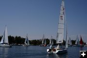 Regatta. Photo by Rita Donham, Wyoming Aerophoto.