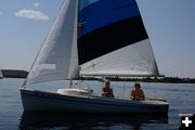 Regatta. Photo by Rita Donham, Wyoming Aerophoto.