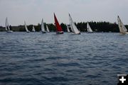 Regatta. Photo by Rita Donham, Wyoming Aerophoto.