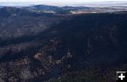 Roosevelt Fire. Photo by Rita Donham, Wyoming Aero Photo LLC.