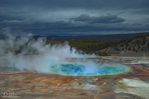 Grand Prismatic Spring. Photo by Dave Bell.