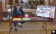 Gun Raffle. Photo by Dawn Ballou, Pinedale Online.