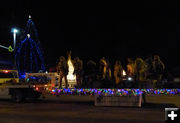 Pageant float. Photo by Dawn Ballou,, Pinedale Online.