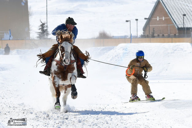 Ski Joring. Photo by Arnold Brokling.