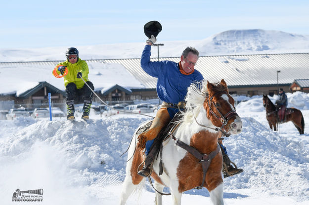 Ski Joring. Photo by Arnold Brokling.