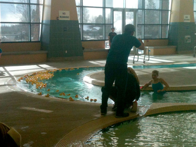 Duck Derby. Photo by Pinedale Online.