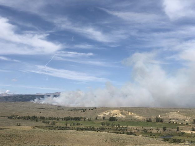 Tannerite Fire. Photo by Matt Daniels.