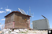 View with solar panels. Photo by Pinedale Online.