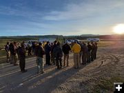 Sunday morning briefing. Photo by Bridger-Teton National Forest.