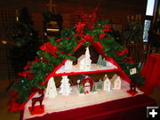 Village Centerpiece. Photo by Dawn Ballou, Pinedale Online.