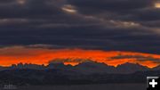 Sunrise over the Winds. Photo by Dave Bell.