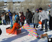 Big Push. Photo by Dawn Ballou, Pinedale Online.