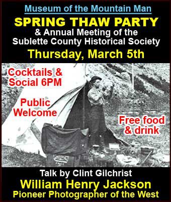 2020 Spring Thaw Party. Photo by Museum of the Mountain Man.