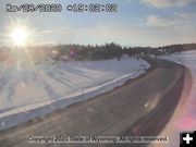 US 191 Hoback Rim. Photo by Wyoming Department of Transportation.