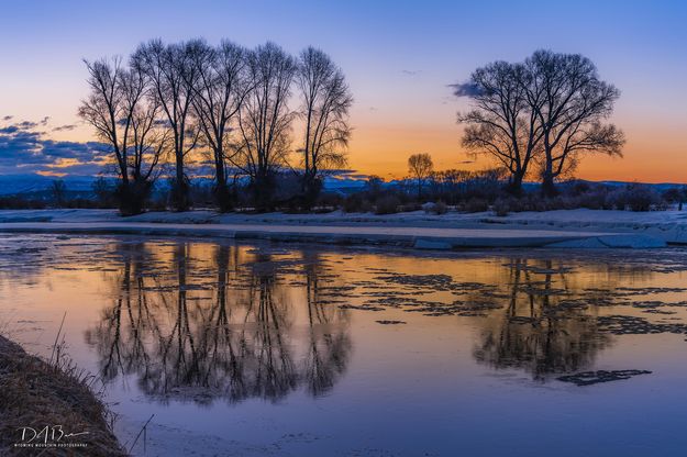 Sunrise Glow on the Green. Photo by Dave Bell.